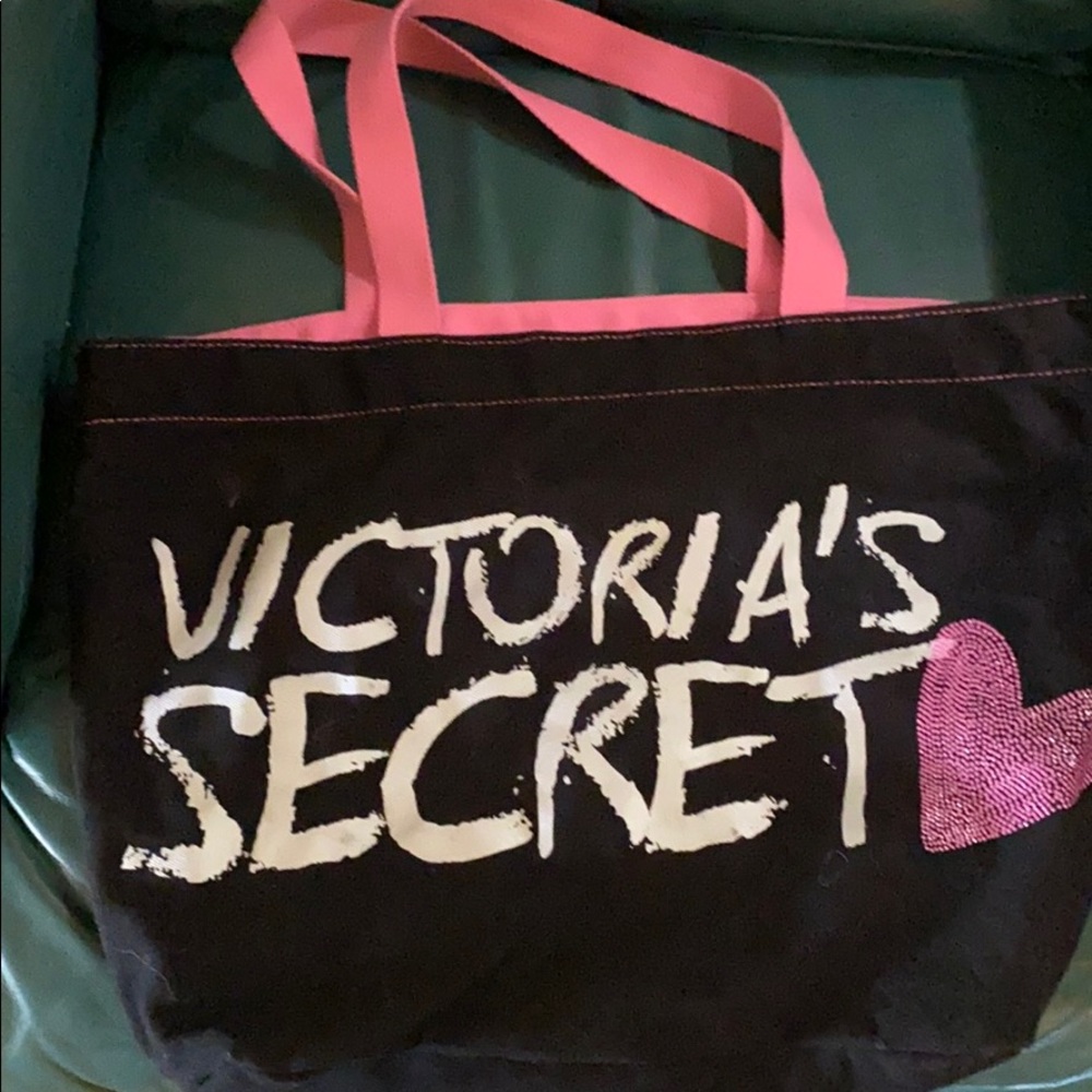 Victoria secret heart tote